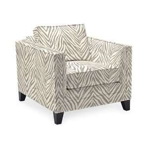  Chair, Zebra Herringbone, Graphite, Standard Furniture & Decor