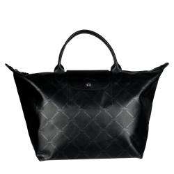 Longchamp Metallic PVC Travel Bag  Overstock