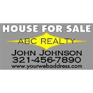  3x6 Vinyl Banner   House For Sale Realty: Everything Else