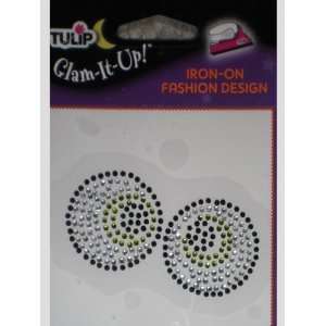  Green Ghost Eyes Iron On Glam It Up Fashion Design by 