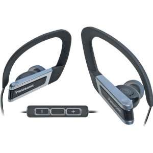 Black In Ear Clip Earphone with iPod/iPhone Remote and Mic 