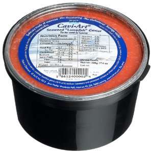 Cavi Art Red Lumpfish Caviar, 17.6 Ounce Tub  Grocery 
