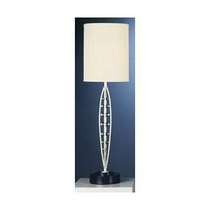   Satin Cosmopolitan Art Deco / Retro Table Lamp from the Cosmopolitan