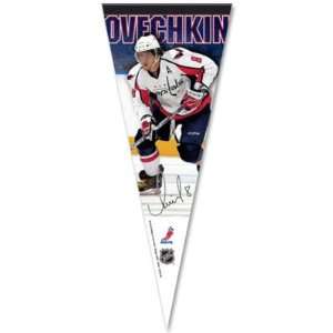   OVECHKIN OFFICIAL LOGO FULL SIZE PREMIUM PENNANT: Sports & Outdoors