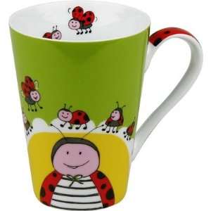  Animals Globetrotter Ladybug Mug [Set of 2] Kitchen 