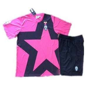  juventus 11/12 away soccer jerseys pink+: Sports 