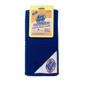 Spic and Span Kleen Maid 00821 Blue 12 x 12 Glass Microfiber Waffle 