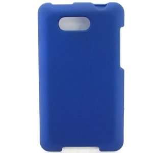  Crystal Hard BLUE RUBBERIZED Faceplate Cover Sleeve Case 