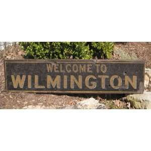     Rustic Hand Painted Wooden Sign   9.25 X 48 Inches
