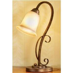  Skylar Table Lamp, 1 LIGHT, GOLD/FROST: Home Improvement