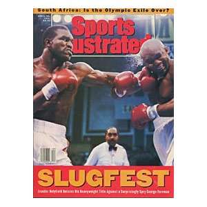  Slugfest Unsigned Sports Illustrated  Apr 29 1991: Sports 