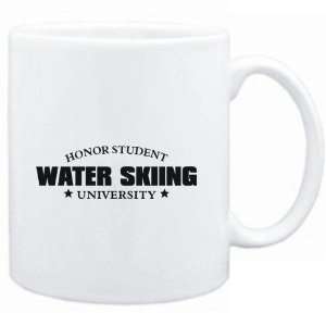  Mug White  Honor Student Water Skiing University  Sports 
