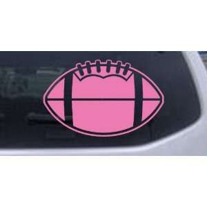 Pink 28in X 18.1in    Football Sports Car Window Wall Laptop Decal 