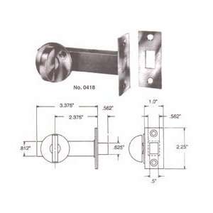 Baldwin 0418190 Satin Black Estate Mortise Bolt Security Bolt 0418