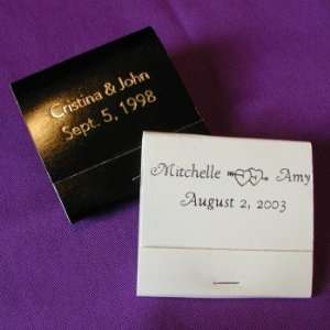  Personalized Wedding Match Books: Health & Personal Care