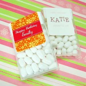  Personalized Birthday Tic Tacs Favor: Health & Personal 