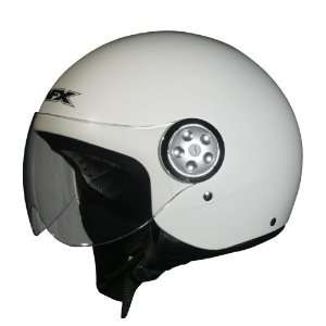   Helmet / FX 42A Adult Open Face / Pearl White / Large / Pt # 0103 0536