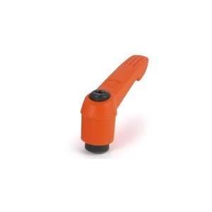Kipp 06600 1062 Orange Nylon Adjustable Clamping Lever:  