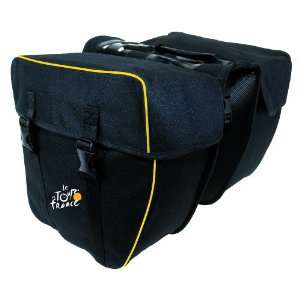 Tour De France Rear Pannier Bag (Black, 34 x 17 x 30 cm)  