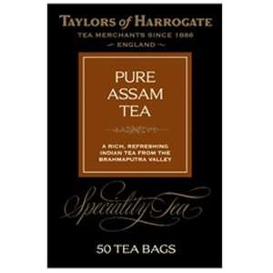 Taylors Assam Tea (50 Tea Bags):  Grocery & Gourmet Food