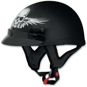   FX 70 Beanie Helmet , Color: Black, Size: XL, Style: Skull 0103 0851