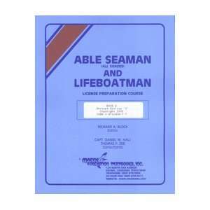 Able Seaman & Lifeboatman License Preparation Course 