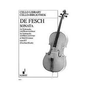  Sonata in D minor Cello and Piano