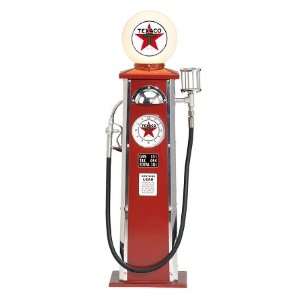  Red Texaco Gas Pump Lamp Clock: Toys & Games