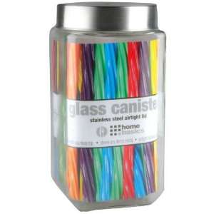  HDS Trading Glass Jar Square X Large   HDS Trading GJ10823 