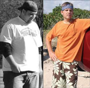 Stephen Jones lost 130 lbs. in 10 months! View larger .