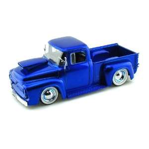  1956 Ford F 100 Truck 1/24 Metallic Blue Toys & Games