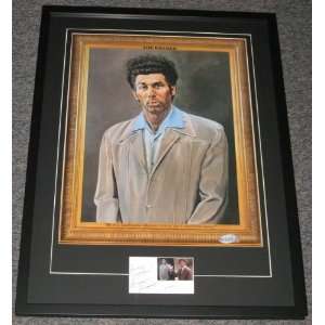  Michael Richards THE KRAMER Signed Framed 20x27 Poster 