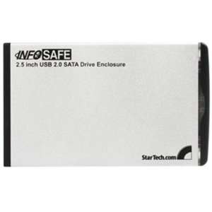  USB 2.0 to SATA External Hard Drive Enclosure: Electronics