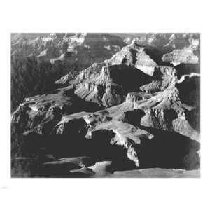  Grand Canyon close in panorama Poster by Ansel Adams (10 