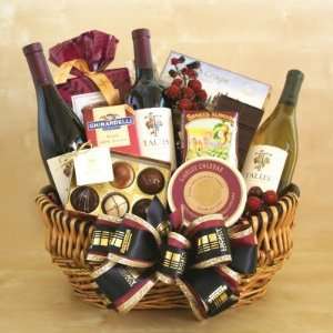 Givens and Company Golden State Wine Gift Basket:  Grocery 