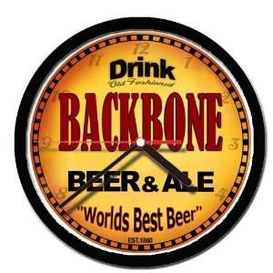  BACKBONE beer and ale wall clock: Everything Else