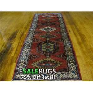  9 9 x 3 7 Viss Hand Knotted Persian rug: Home & Kitchen