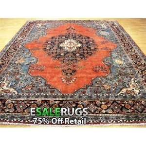  9 5 x 13 5 Viss Hand Knotted Persian rug: Home & Kitchen