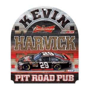  Kevin Harvick Wood Club Sign 10x11: Everything Else
