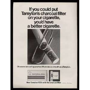   Cigarette Paperclip Charcoal Filter Print Ad (11622): Home & Kitchen