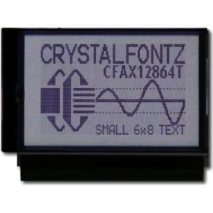  Crystalfontz CFAX12864T WFH 128x64 graphic LCD display 