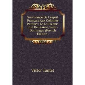   ile De France, Saint Domingue (French Edition) Victor Tantet Books