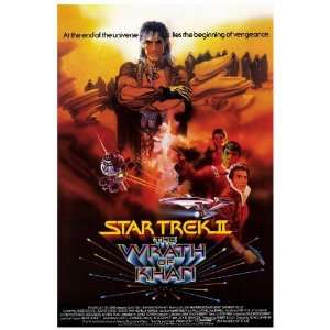 Star Trek 2: The Wrath of Khan (1982) 27 x 40 Movie Poster 