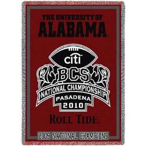   of Alabama National Champions Roll Tide Throw/Afghan