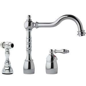  Franke FHF200 Farm House Faucet 2 Hole Mixer With Side 