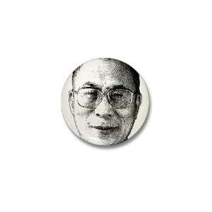 Dalai Lama Peace Mini Button by CafePress: Patio, Lawn 