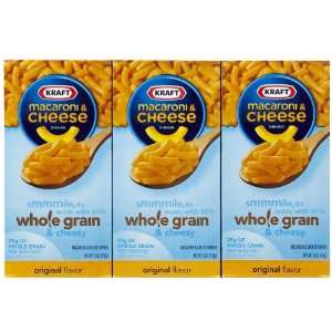 Kraft Whole Grain Mac & Cheese   3 pk. Grocery & Gourmet Food