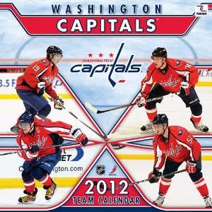  Washington Capitals Team Wall Calendar 2012