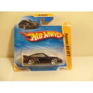  2010 Hot Wheels Porsche 911 GT2 (Black) Toys & Games