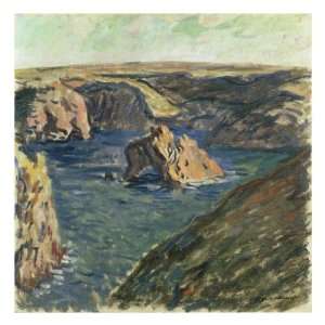  Belle Ile, 1886 Premium Giclee Poster Print by Claude 
